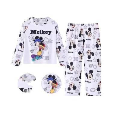 Imagem de Conjunto De Pijamas Stitch E Minnie Para Crianças Meninos E Meninas Ou