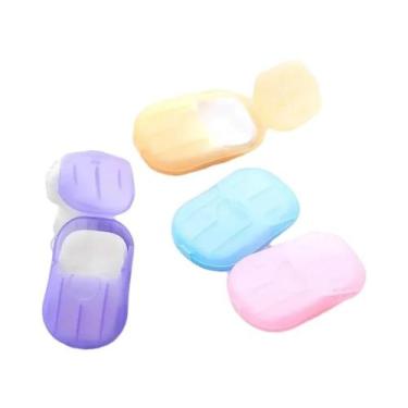 Imagem de Sabonete Mini Descartável Perfumado Em Papel Para Banheiro, Sabonete E