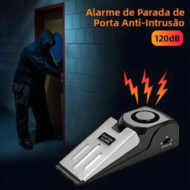 Imagem de Sistema De Alarme Sem Fio Para Porta 120dB, Alarme De Segurança Portát