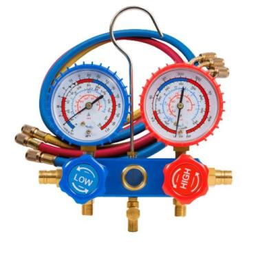 Imagem de Kit Manifold com Conector e Jogo de Mangueira 150cm Hulter HT5MF-AUTOF