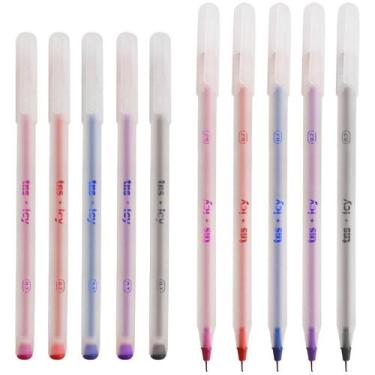 Imagem de Caneta Esferográfica TRIS ICY 0.7MM 5 Cores Sortido Display com 50 - S