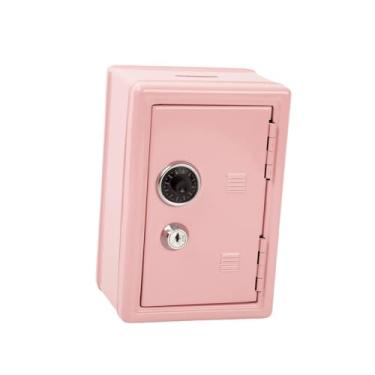 Imagem de simhoa Mini Cofrinho Multiuso Criativo e Fofo em Formato de Porquinho para Cosméticos, Maquiagem, Cartões, Banheiro e Sala de Estar, Rosa