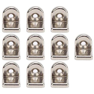 Imagem de Suporte de extrusão de junta de canto Conector de ângulo de direção de alumínio 10 unidades resistentes ao calor para sistemas de enquadramento de perfil 2020 3030 4040 (Modelo 2020)