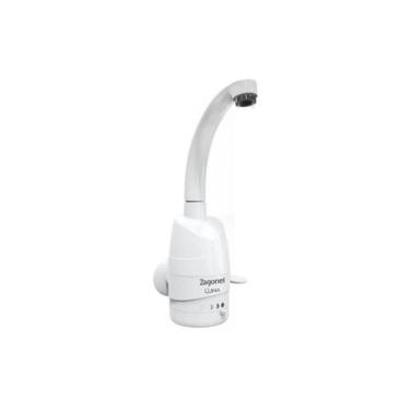 Imagem de Torneira com 4 Temperaturas Luna 5500w 220v Branco - Zagonel