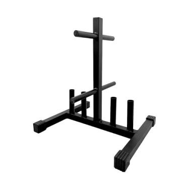 Imagem de Suporte para Anilhas e Barras 2 Andares - Até 150Kg - Vitamec