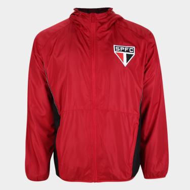 Imagem de Jaqueta São Paulo Corta Vento SPR C/ Capuz Masculina-Masculino