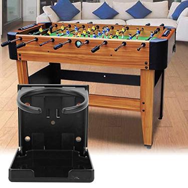 Imagem de SPYMINNPOO Suporte de Copo Preto de Plástico para Carro, Suporte de Copo de Bebida Durável para Jogo de Futebol de Mesa, Cabe Em Garrafas de água, Leve e Atraente, Adequado para Festa Em Casa