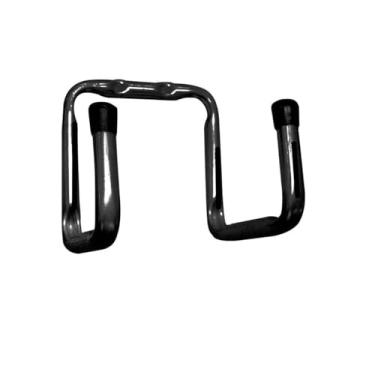 Imagem de Suporte Pendura Tudo Duplo para Parede – Preto, Para Mangueira, Bicicleta e Acessórios