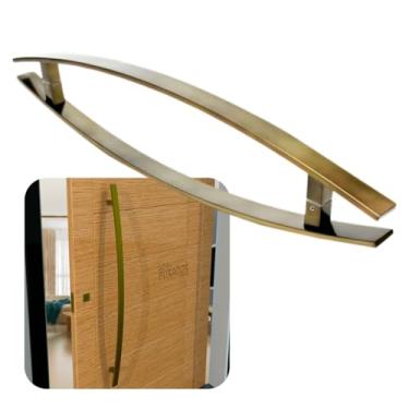 Imagem de Puxador Para Portas Lugui 80 cm Ouro Velho Antique