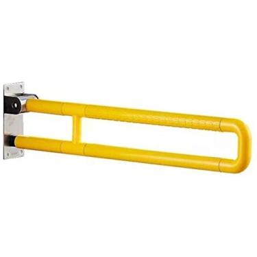 Imagem de Toalheiro com alça de banho, barra de apoio de segurança, antiderrapante, ferrugem, banheiro, corredor, trilhos, idosos deficientes, grávidas, crianças, corrimão, corrimão