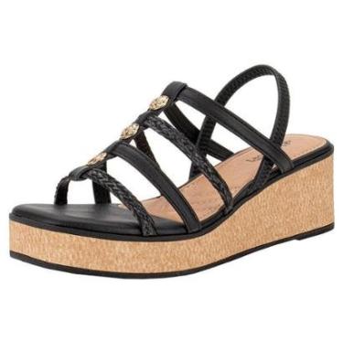 Imagem de Sandália Feminina Anabela Mississipi Mc382-Feminino