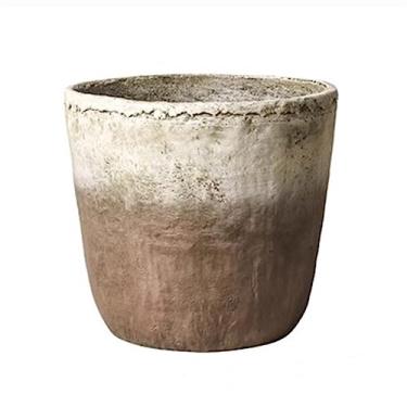 Imagem de KEG801302 Vasos de flores de cimento com furos de cor vintage, vasos de flores em camadas, simples, criativos, grandes, para varanda e sala de estar (médio)