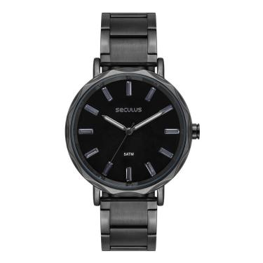 Imagem de Relógio Seculus Feminino Ref: 77319Lpsvps3 Fashion Black