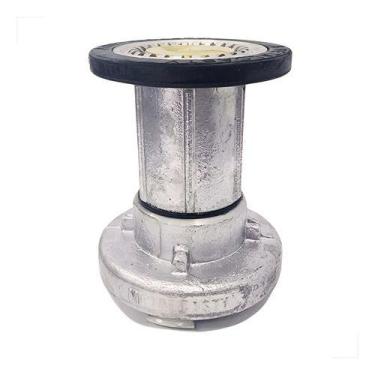 Imagem de Esguicho Regulável Mangueira De Incêndio 1 1/2 Em Alumínio - PLATINA E