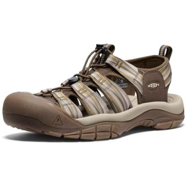 Imagem de KEEN Sandália masculina Newport H2 com bico fechado, Martini Olive/Prism, 38