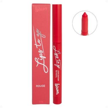 Imagem de Lápis Batom Retrátil Luisance Lips To Go Rouge Ref.:L7008