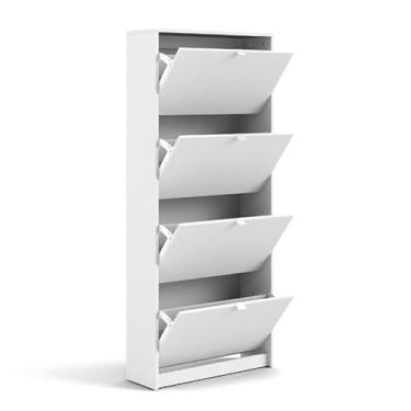 Imagem de Sapateira com 4 gavetas, duas fileiras de armazenamento em cada gaveta, organizador de armazenamento de sapatos na porta