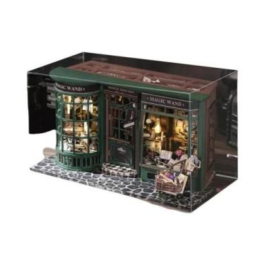 Imagem de Kit De Casa De Bonecas De Madeira DIY Para Crianças Com Móveis, Modelo