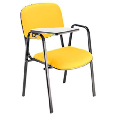 Imagem de Cadeira Escolar Universitária para Auditórios Linha Hotel Amarelo