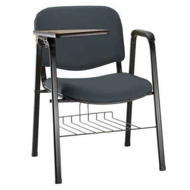 Imagem de Cadeira Escolar Universitária para Auditórios Linha Hotel Cinza