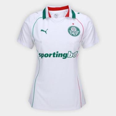 Imagem de Camisa Palmeiras II 26/27 s/n Torcedor Puma Feminina, Branco, G