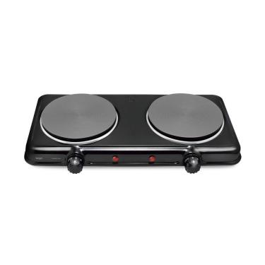 Imagem de Fogão Elétrico Cooktop Portátil 2 Bocas - 2.000W 220V