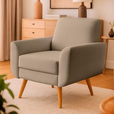 Imagem de Poltrona Turim em Madeira de Eucalipto Movellu Home