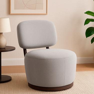 Imagem de Poltrona Bremen com Manta Acrilica Movellu Home