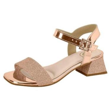 Imagem de Sandalia Molekinha Glitter Metalizada - 2347.100.13573-Feminino