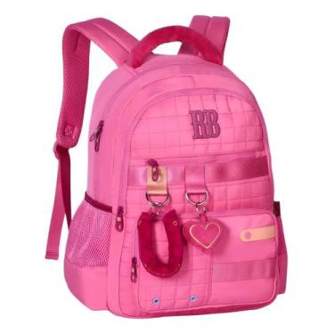 Imagem de Mochila Escolar Juvenil Rebecca Bonbon Costas Clio - RB26238 - Clio St