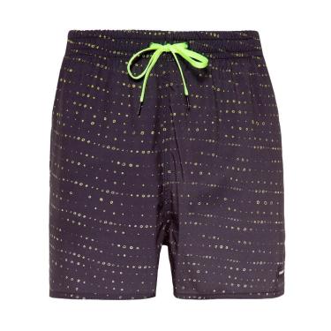 Imagem de Short Calvin Klein Swimwear Masculino D'Água Wave Dots Grafite-Masculino