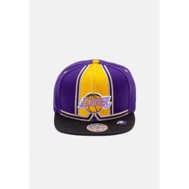 Imagem de Boné Mitchell & Ness Aba Reta Snapback Kobe Go Los Angeles Lakers Masculino-Masculino