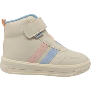 Imagem de Tênis Botinha Infantil Menina Casual Dia a Dia Passeio Escola Anatômico Conforto Pampili 738.034-Feminino