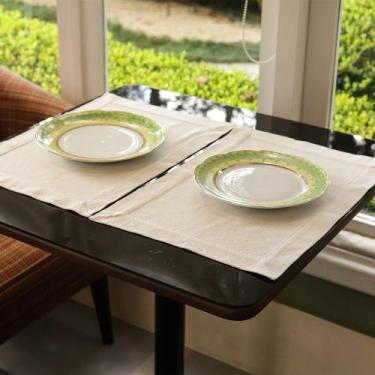 Imagem de Jogo Americano Rafaela Off White - Ponto Ajour, 35x50cm - Ateliê Panos