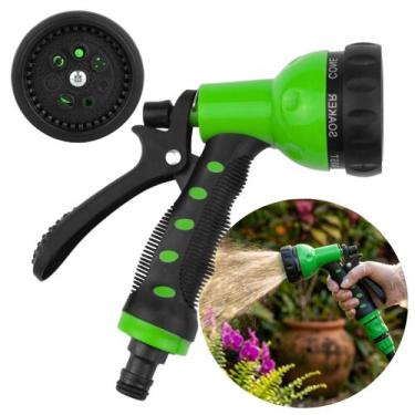 Imagem de Bico Esguicho Para Mangueira Plástico Com Ajuste De Jato 20,5cm - AMIG