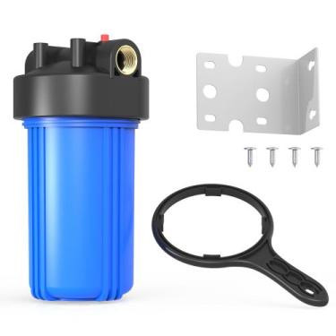 Imagem de Caixa de filtro de água para toda a casa, porta MewMore WHB10 1NPT