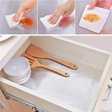 Imagem de Papel Adesivo Alumínio Metálico Impermeável Anti Gordura Proteção Fogã