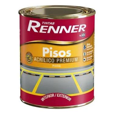 Imagem de Tinta piso renner fosco branco 0,9l