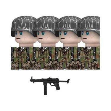 Imagem de Brinquedos De Blocos De Montar Para Crianças: Marinheiro Soldado Da Ma