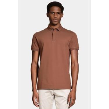 Imagem de Polo Aramis Manga Curta Piquet Color Fix Havana-Masculino