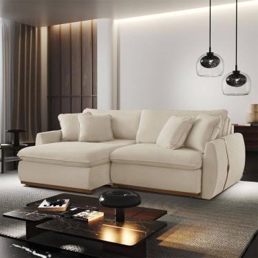 Imagem de Sofa cama Inova 270 cm Braco 15 cm Retratil e Reclinavel Meu Sofa Online