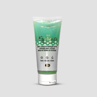 Imagem de Esfoliante Gel 100g Corpo E Rosto Com Aloe Vera Pele Renovada Bronze P