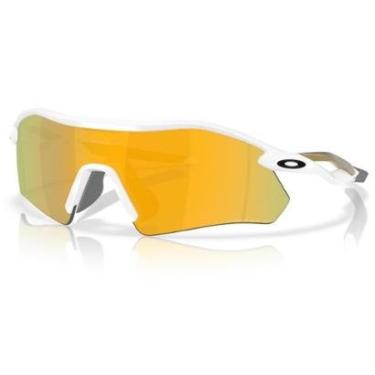Imagem de Óculos de Sol Oakley Radar Plate Polished White Prizm 24k Polarized OO9495D 05-36-Unissex