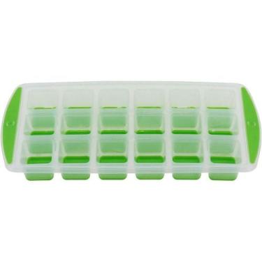 Imagem de Forma De Gelo Plástico 3x13x27cm Verde - HOME & CO