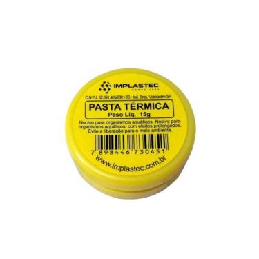 Imagem de Pasta Térmica Implastec Silicone 15g