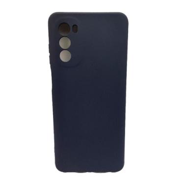 Imagem de Capinha Capa para MOTOROLA moto g62 XT2223 tela 6.5 case Aveludada Int