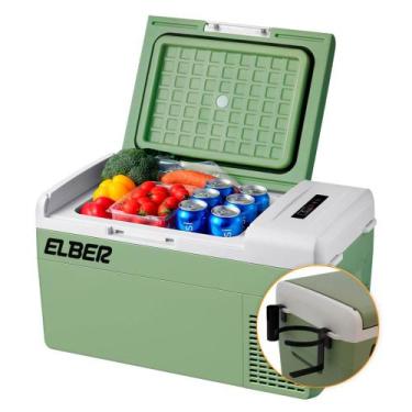 Imagem de Geladeira Portátil Elber 20 Litros12v 24v Caminhão Camping Motorhome