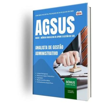 Imagem de Apostila AgSUS - Analista de Gestão - Administrativo - Apostilas Opção