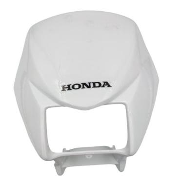 Imagem de Carenagem do farol nxr 150 bros branco 2003 c/ adesivo honda - SPORTIV