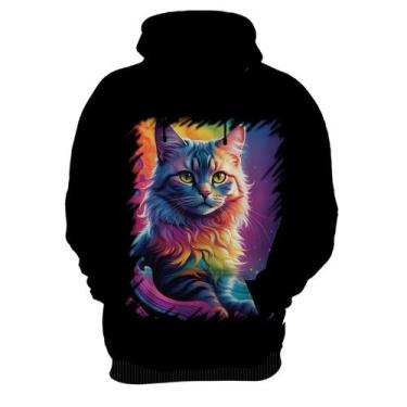Imagem de Blusa de Frio Gatinho Ondas Magnéticas Vibrante 1 - Tribord, G